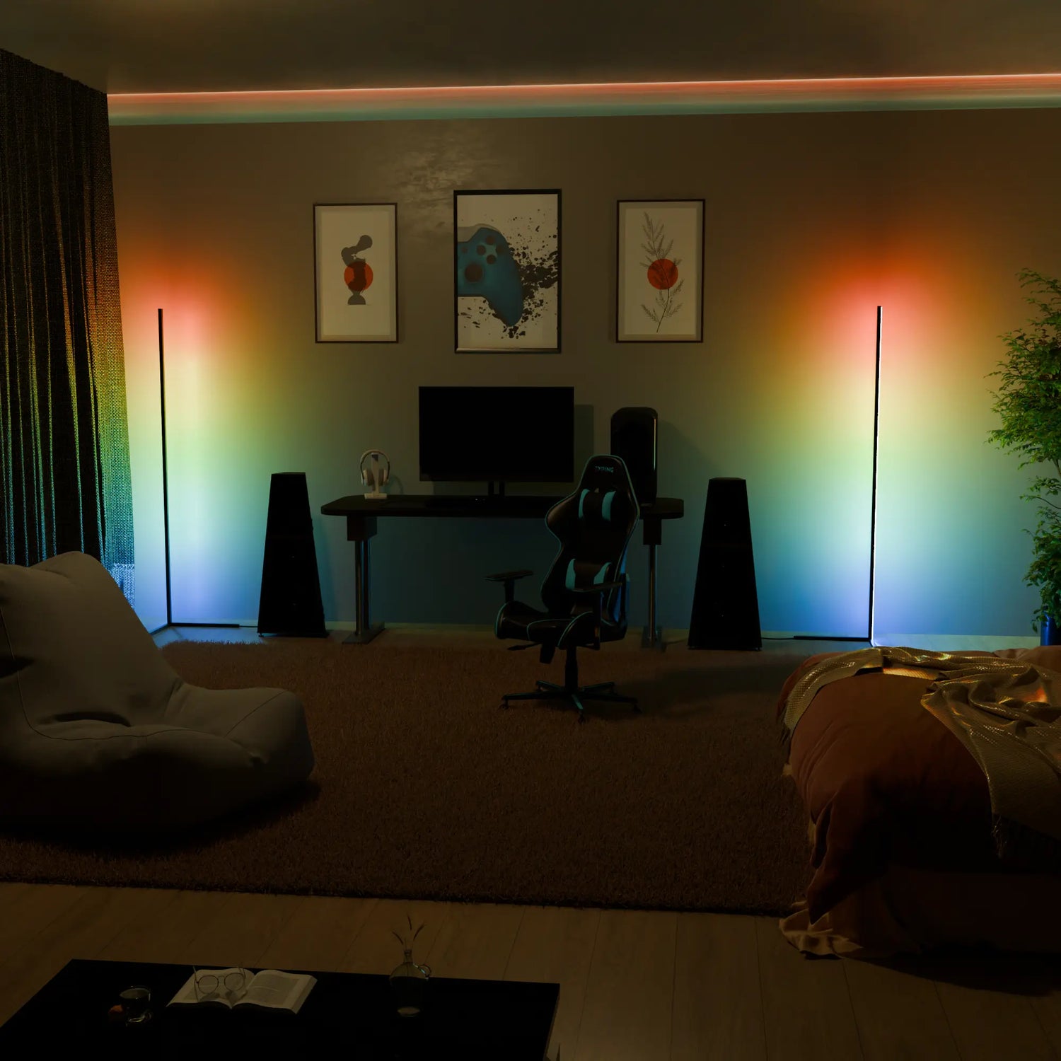 Luna Stehlampe - Moderne Lampe für stilvolle Interieurs