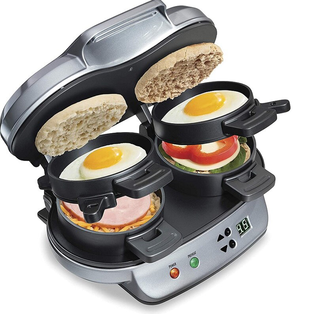 Dual &amp; Single Frühstückssandwich-Maker