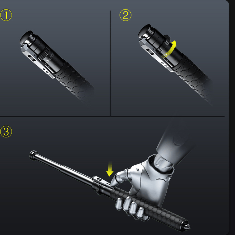Tragbarer Gehstock für mehr Stabilität