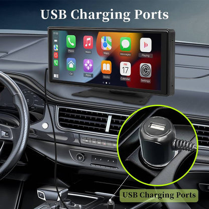 Touchscreen Autoradio 10,26 Zoll mit Bluetooth, CarPlay, Android Auto und Rückfahrkamera