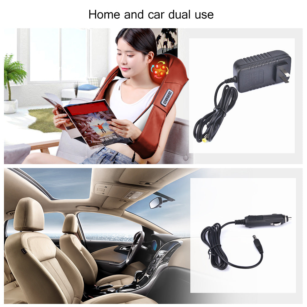 Nacken-Knetmassagegerät mit Infrarot-Heizung – Shiatsu &amp; Wärme