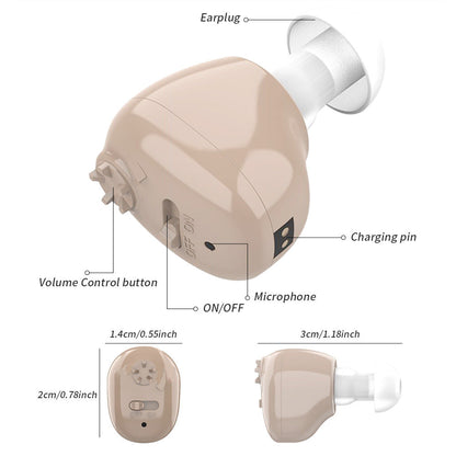 Zelara USB wiederaufladbares Hörgerät