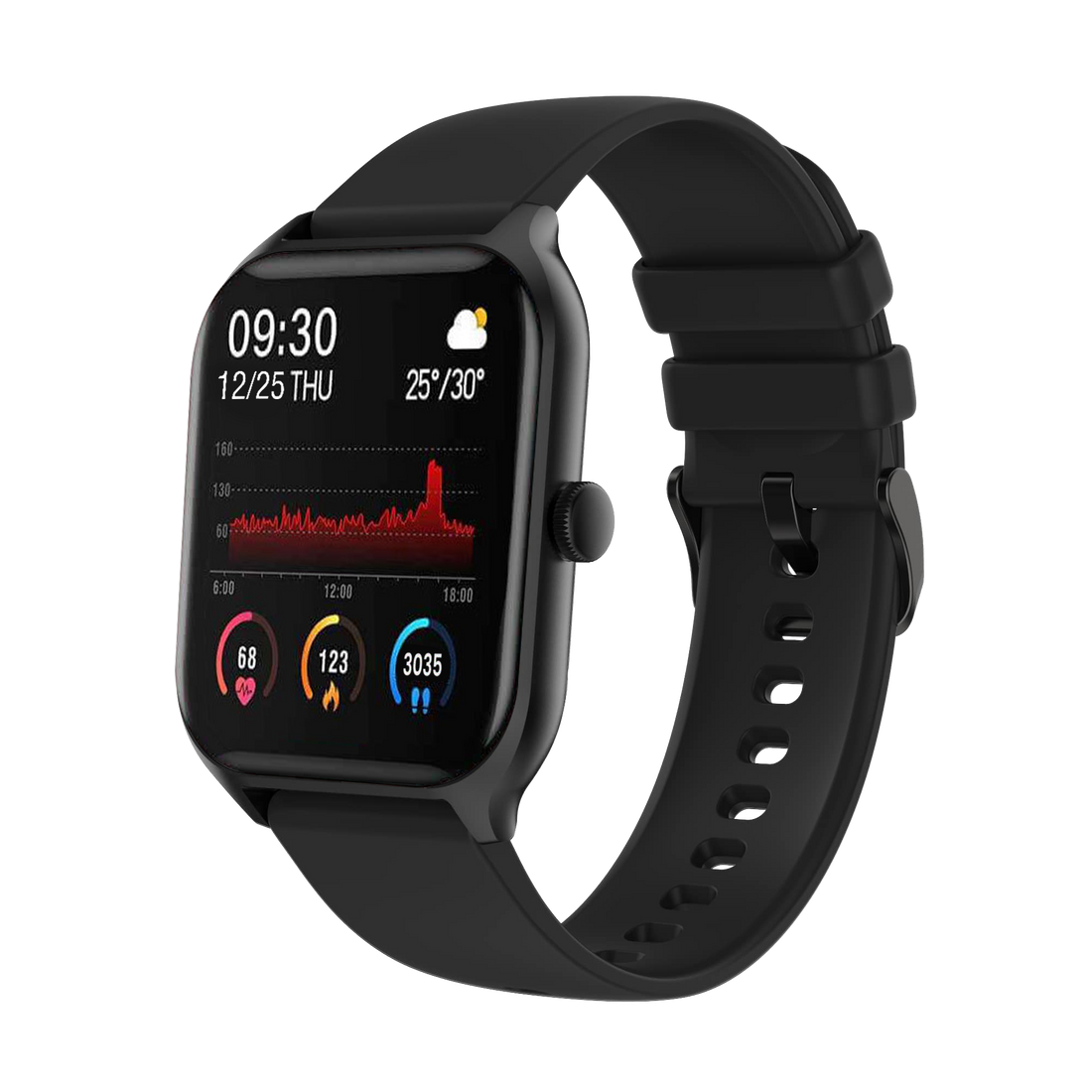 Gesundheits Tracker Smart Watch – Blutdruck- &amp; Herzfrequenzüberwachung