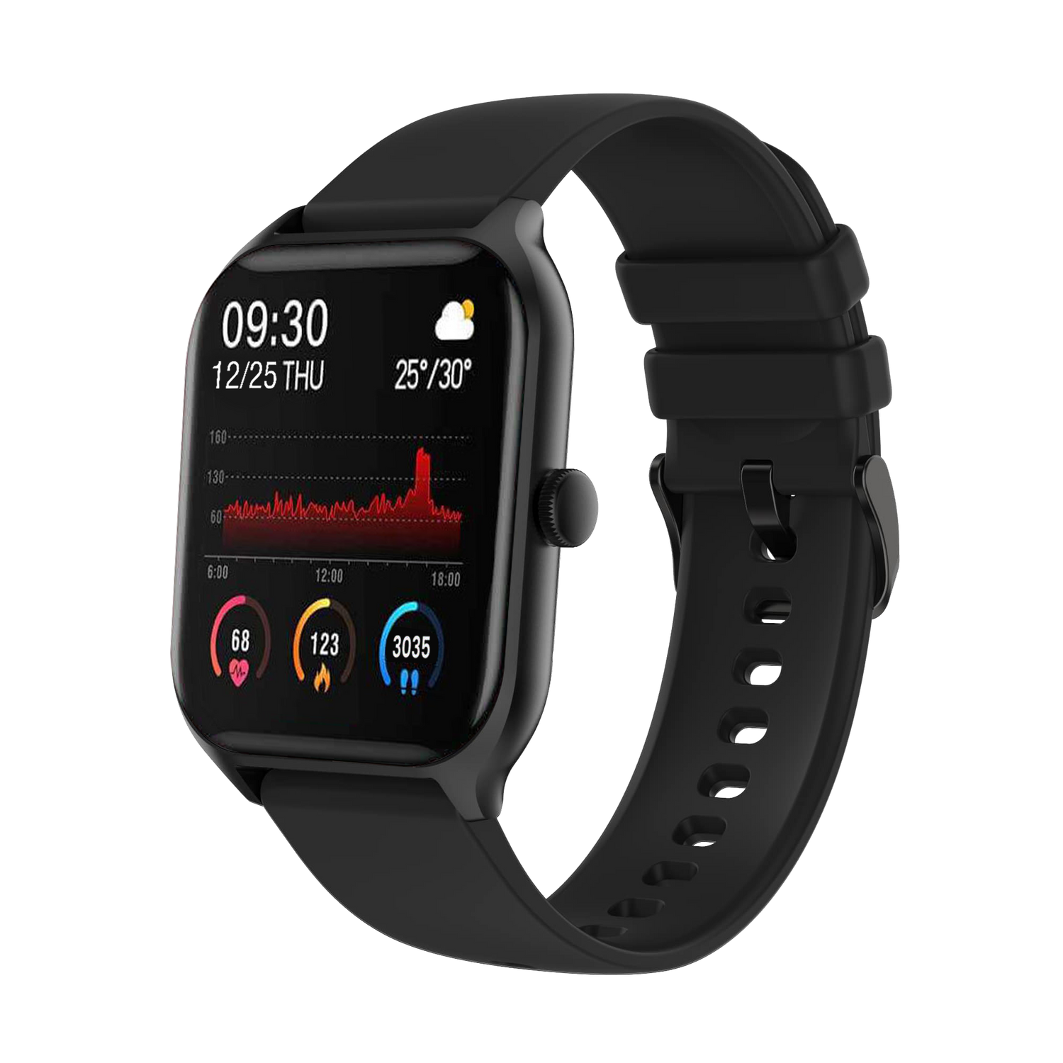 Gesundheits Tracker Smart Watch – Blutdruck- &amp; Herzfrequenzüberwachung