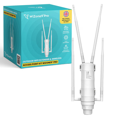 Outdoor Range WiFi Extender – Zuverlässige Abdeckung für Ihren Garten &amp; Nebengebäude