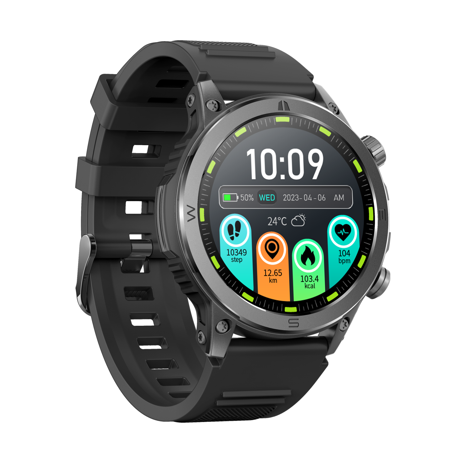 Neueste Strong Health Smartwatch mit 38% mehr Datenaccuracy