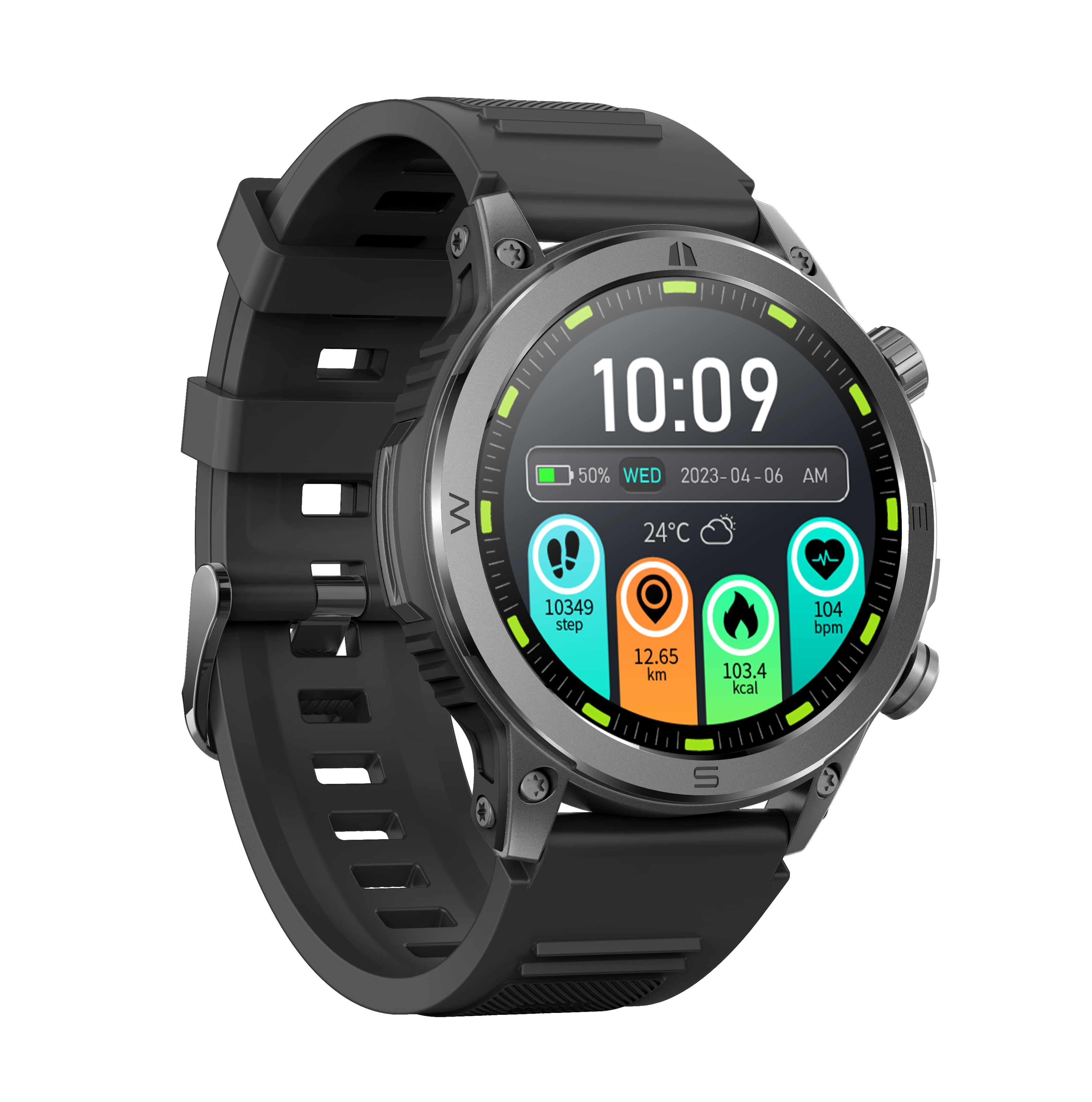 Neueste Strong Health Smartwatch mit 38% mehr Datenaccuracy