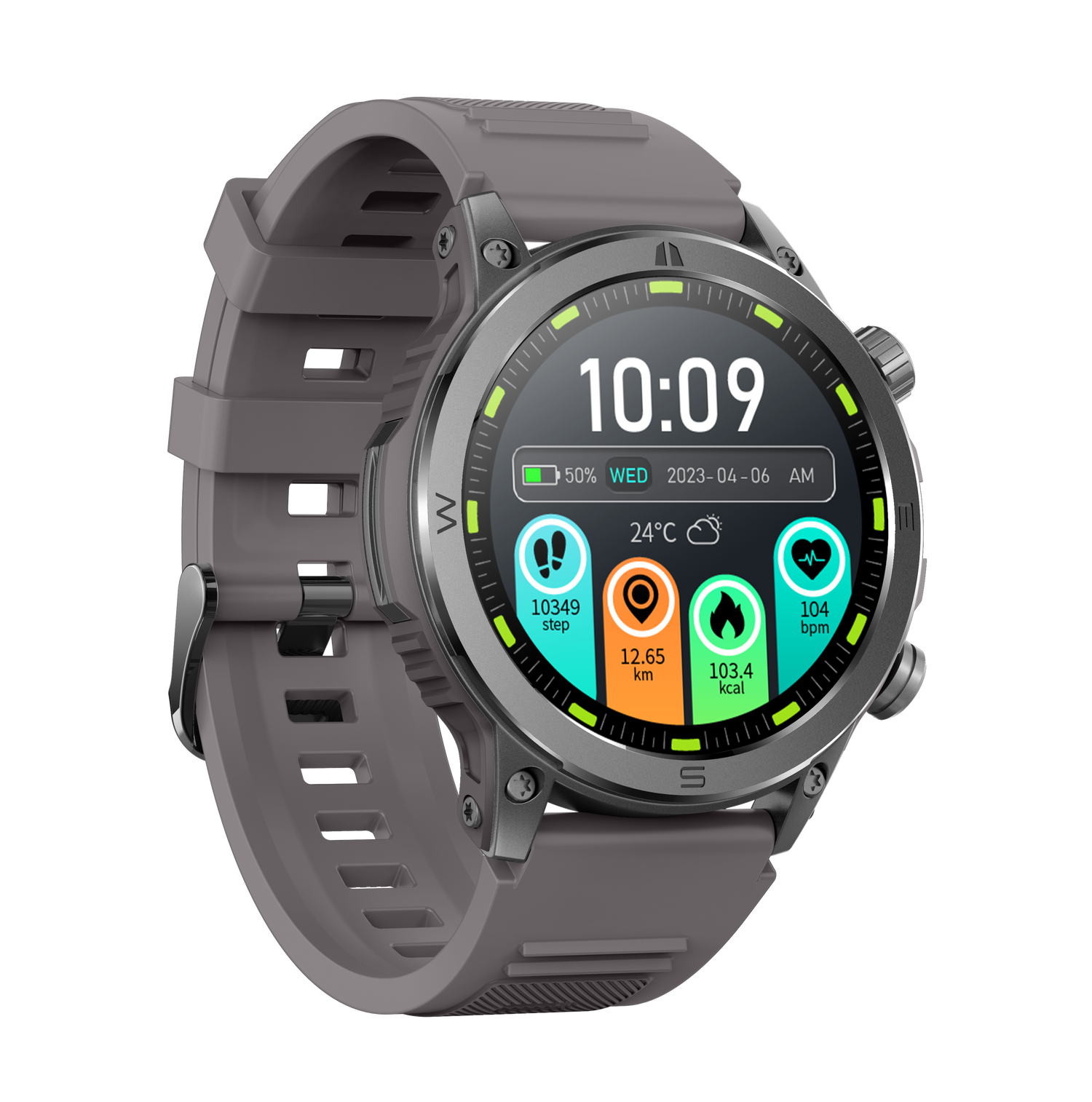 Neueste Strong Health Smartwatch mit 38% mehr Datenaccuracy