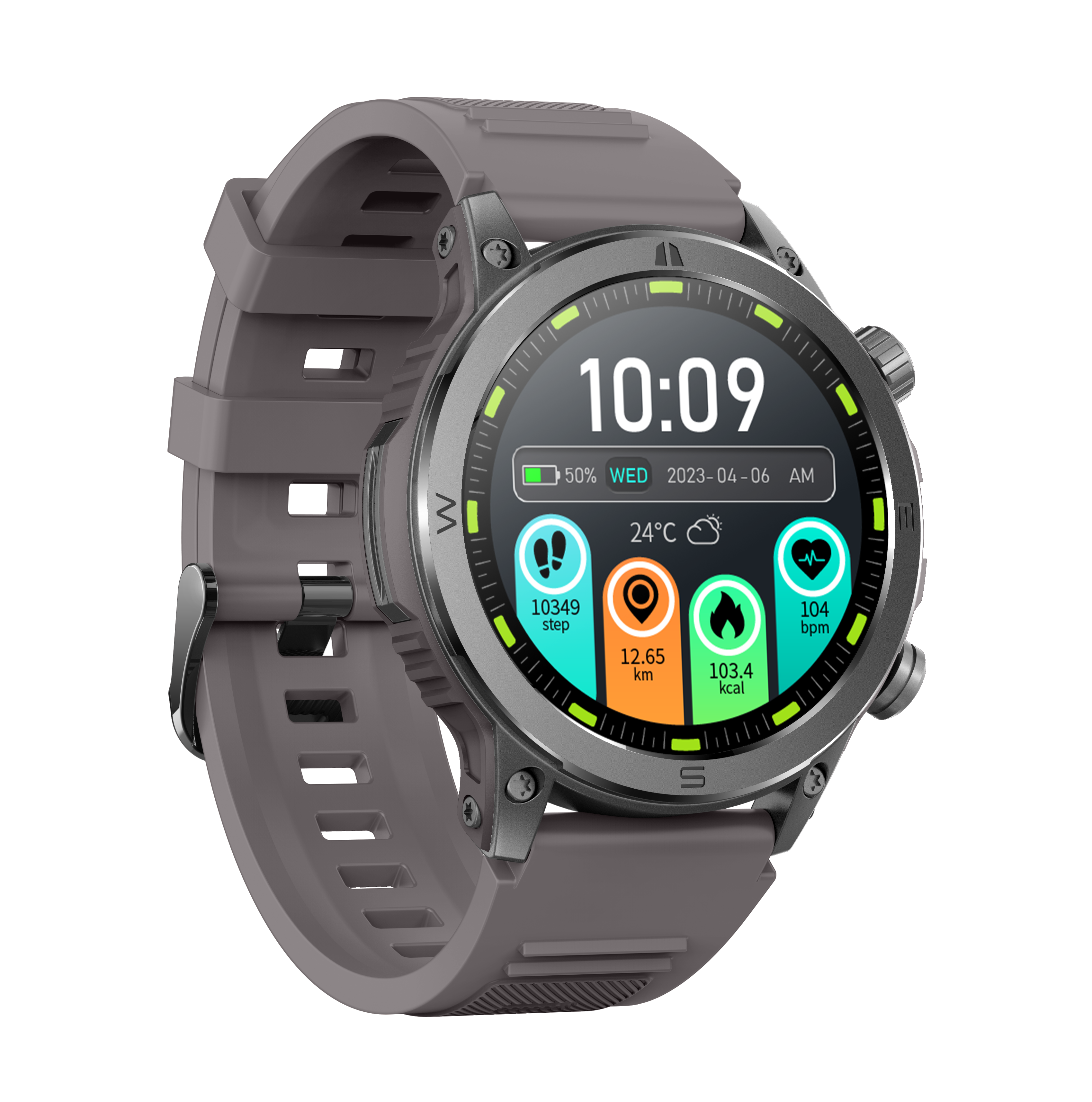 Neueste Strong Health Smartwatch mit 38% mehr Datenaccuracy
