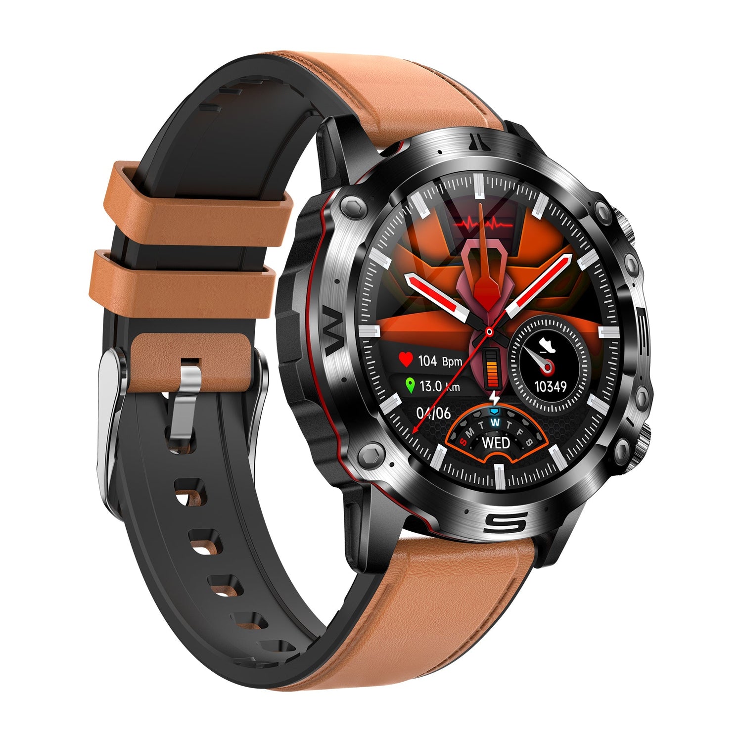 Outdoor ECG Blut Sauerstoff Druck Blut Zusammensetzung Analyse Sportliche Smart Watch