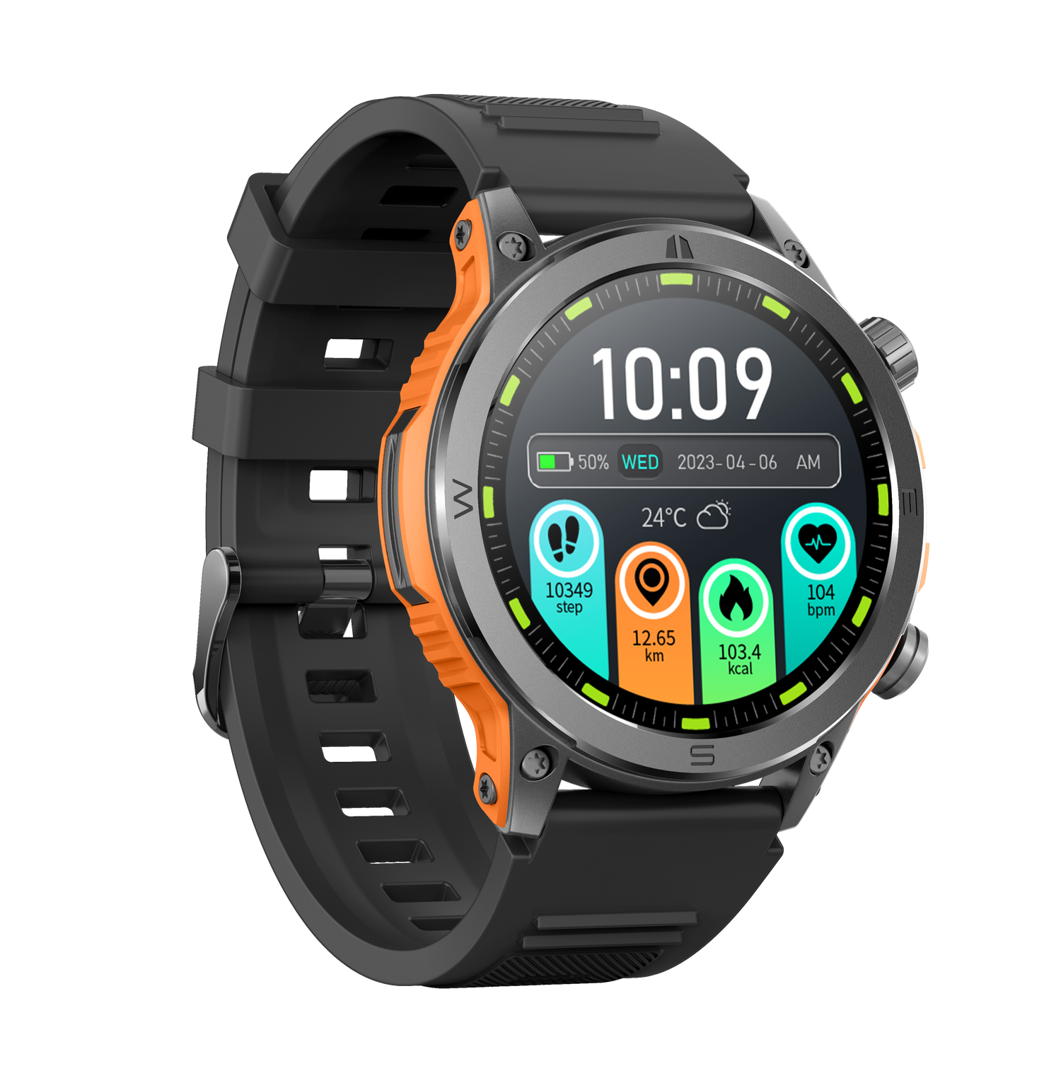 Neueste Strong Health Smartwatch mit 38% mehr Datenaccuracy