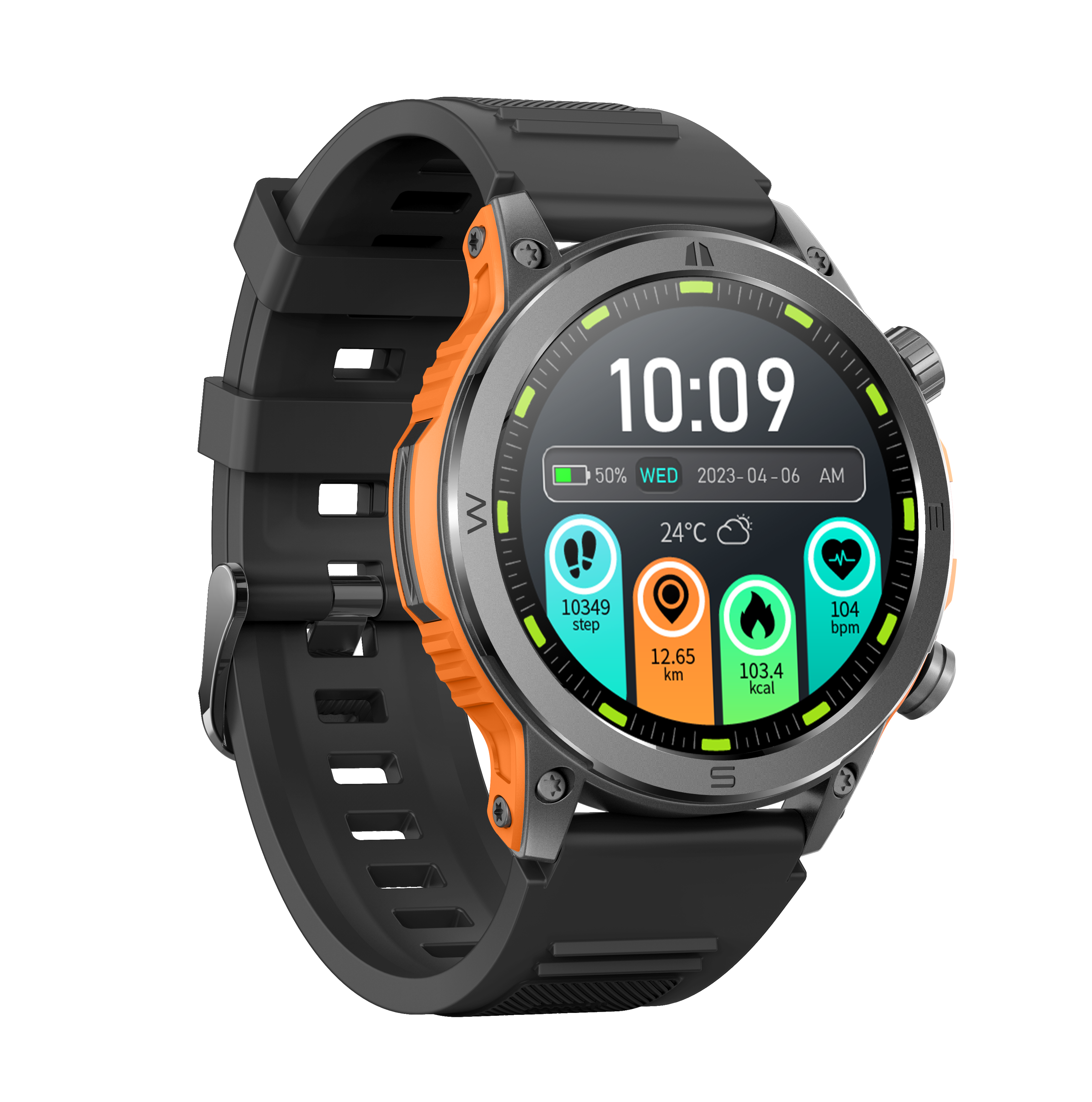 Neueste Strong Health Smartwatch mit 38% mehr Datenaccuracy