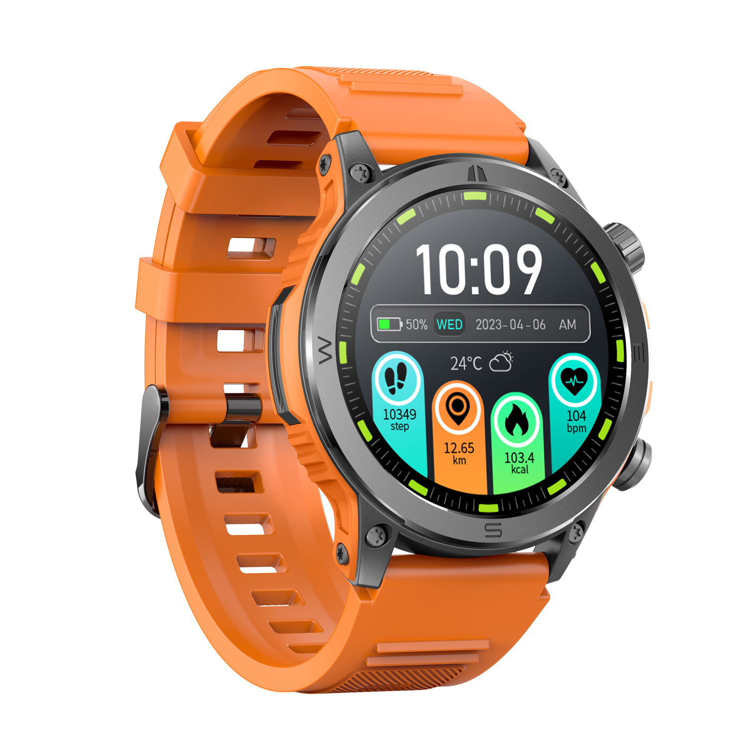 Neueste Strong Health Smartwatch mit 38% mehr Datenaccuracy