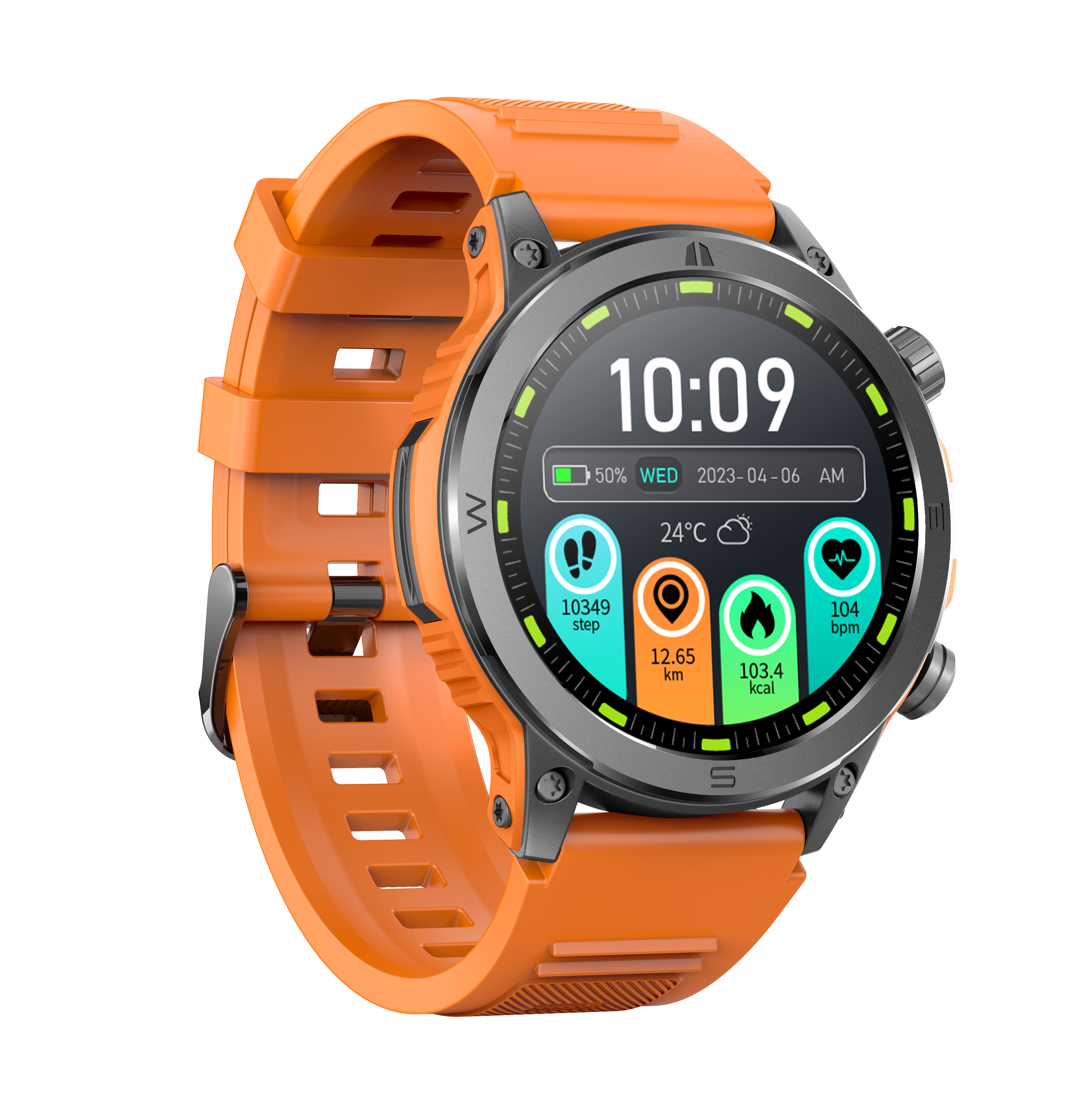 Neueste Strong Health Smartwatch mit 38% mehr Datenaccuracy