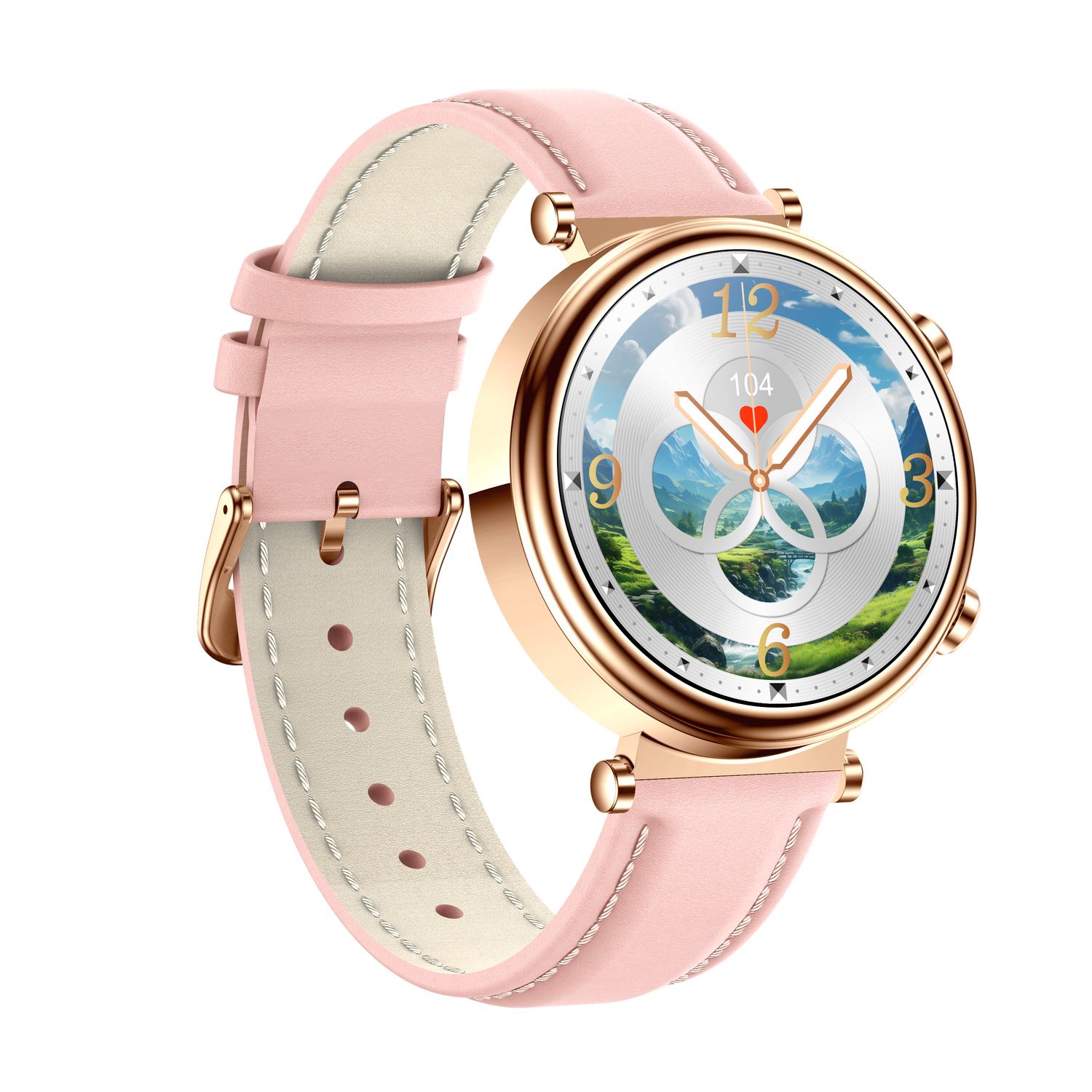 Zelara 2024 Uhr 4 Pro Damen Blutzucker Lipid Blutdruck Blutsauerstoffmonitor Smartwatch