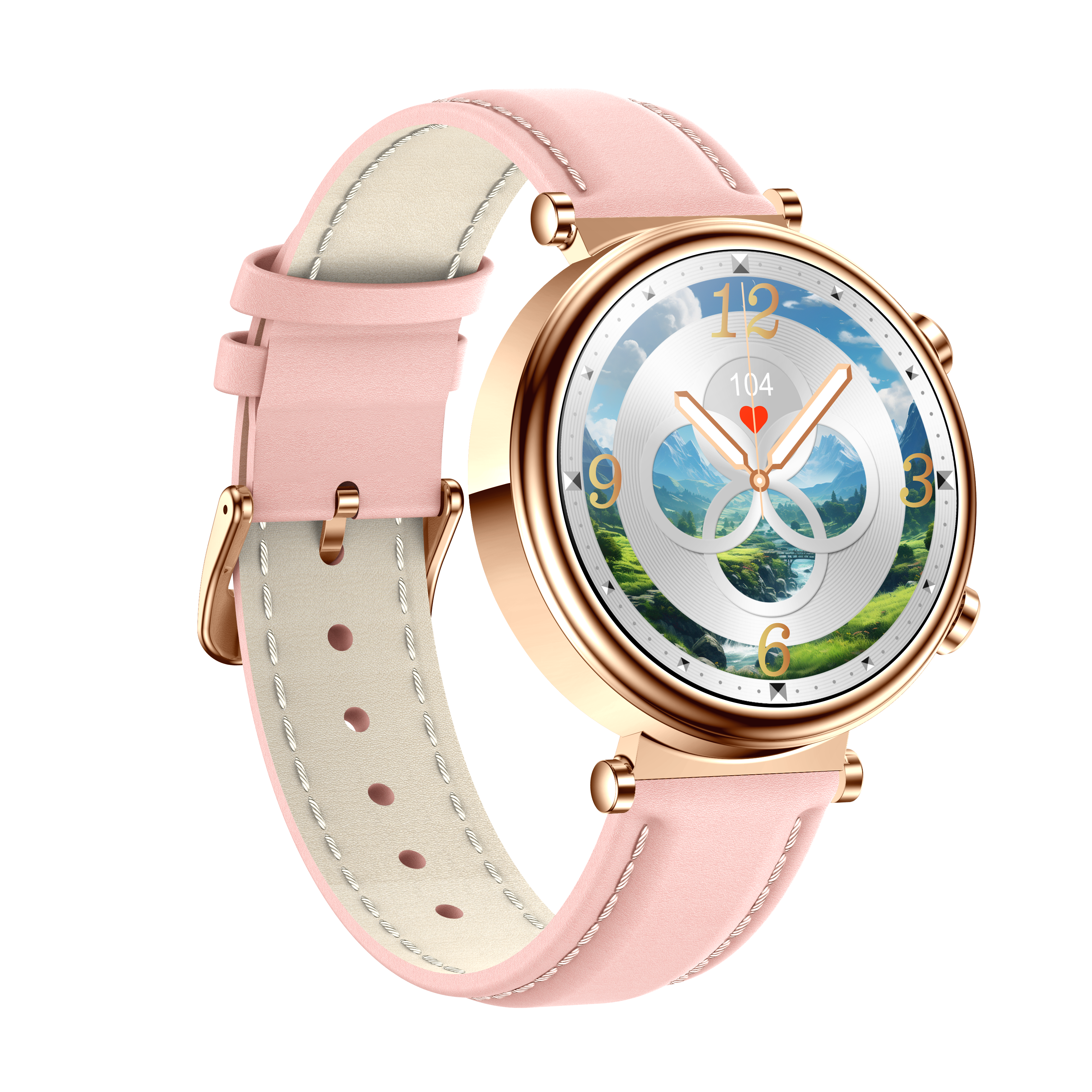 Zelara 2024 Uhr 4 Pro Damen Blutzucker Lipid Blutdruck Blutsauerstoffmonitor Smartwatch