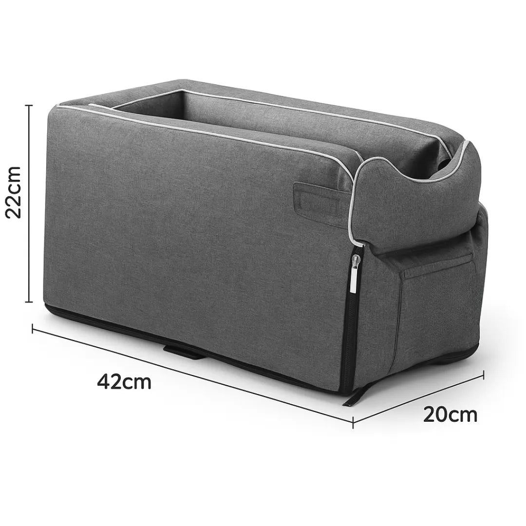 TravelBuddy – Der sichere Autositz für kleine Hunde