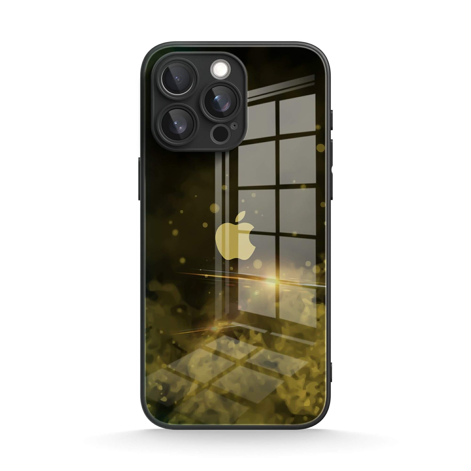 Schwarz &amp; Gelb | iPhone-Serie Stoßfeste Schutzhülle