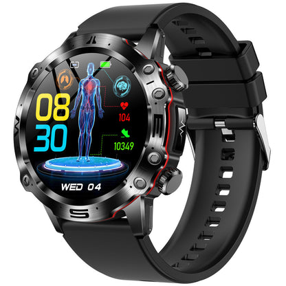 Smart Ware Pulse 2 High-End ECG PPG und Blutzuckerüberwachungs-Smartwatch