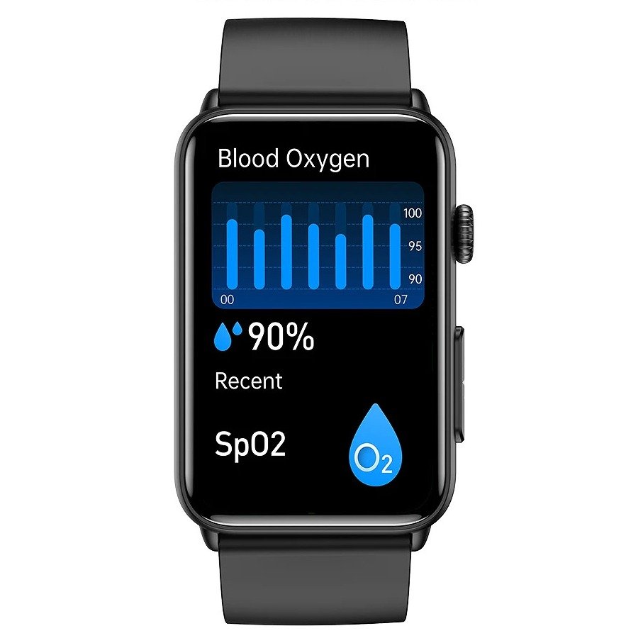 Vital Health Smartwatch mit Blutzuckerüberwachung, Blutdruck und Herzfrequenzüberwachung