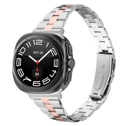 EleganceLink Damen Slim Edelstahlband für Samsung Galaxy Watch 7 Ultra 47mm