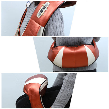 Nacken-Knetmassagegerät mit Infrarot-Heizung – Shiatsu &amp; Wärme