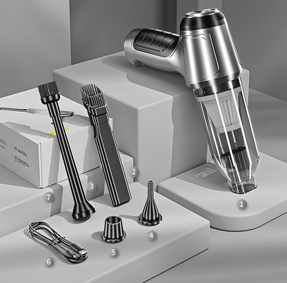 VacPro™ | Kabelloser Handstaubsauger für Zuhause &amp; Auto