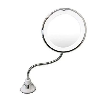 Kosmetischer LED-Spiegel mit 10-facher Vergrößerung