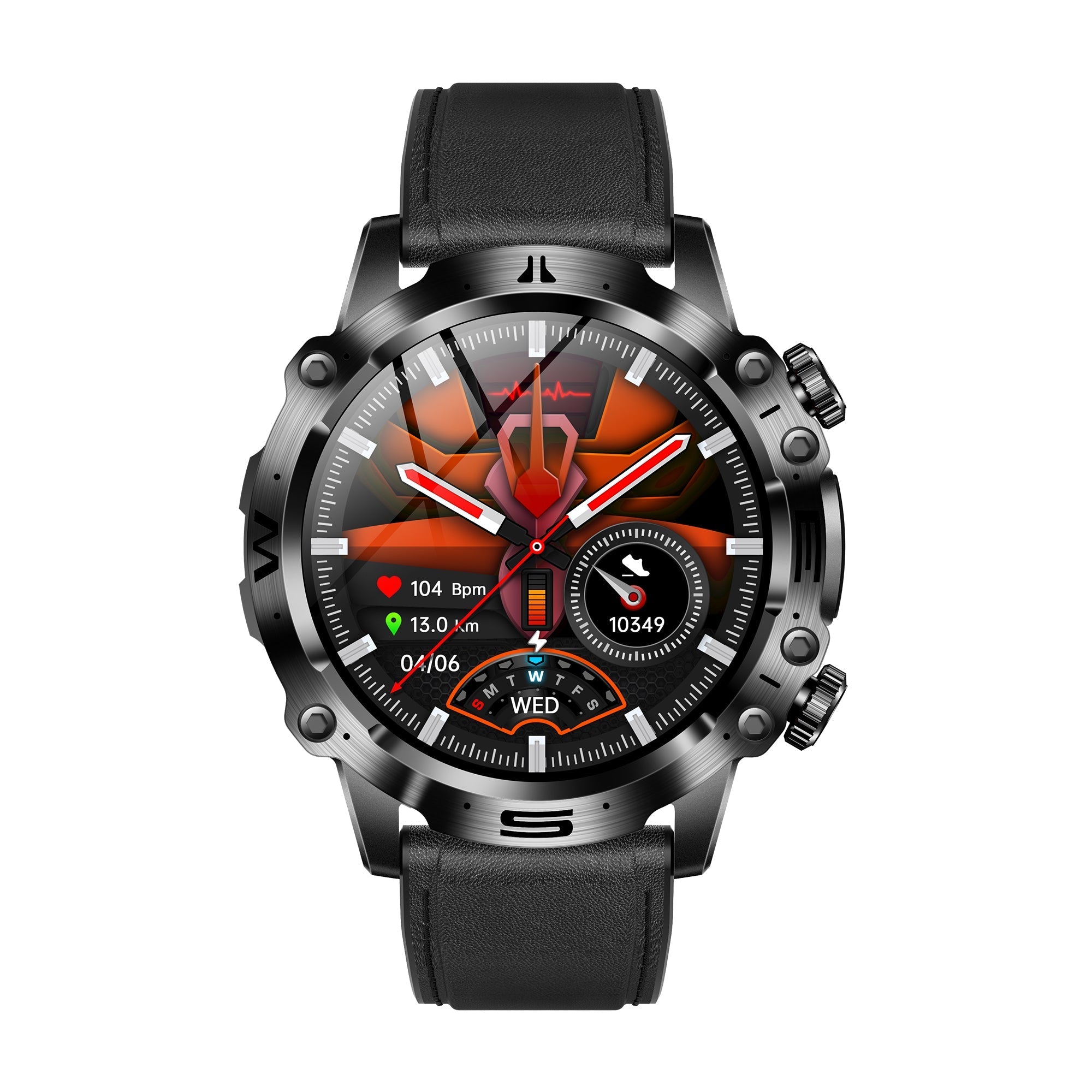 Outdoor ECG Blut Sauerstoff Druck Blut Zusammensetzung Analyse Sportliche Smart Watch
