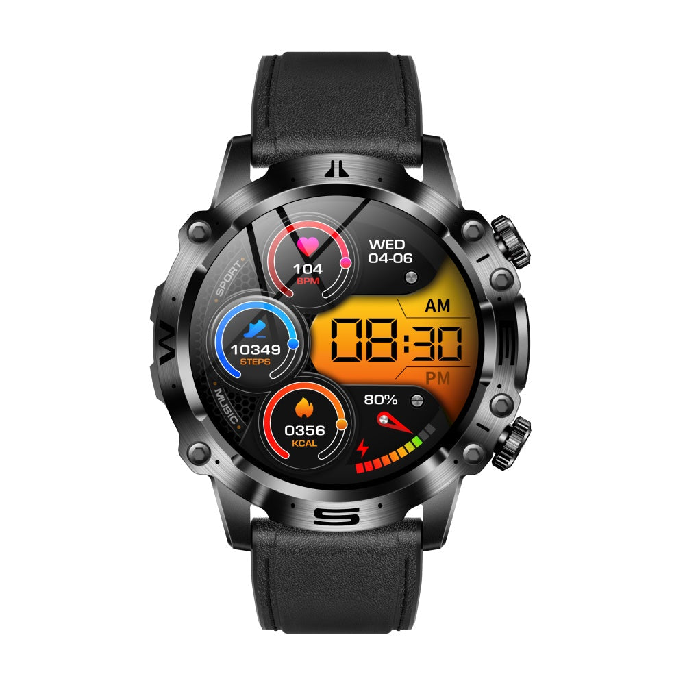 Zelara PRO 3 High-End-EKG/EKG-Blutzucker-Gesundheits-HD-Sport-Smartwatch