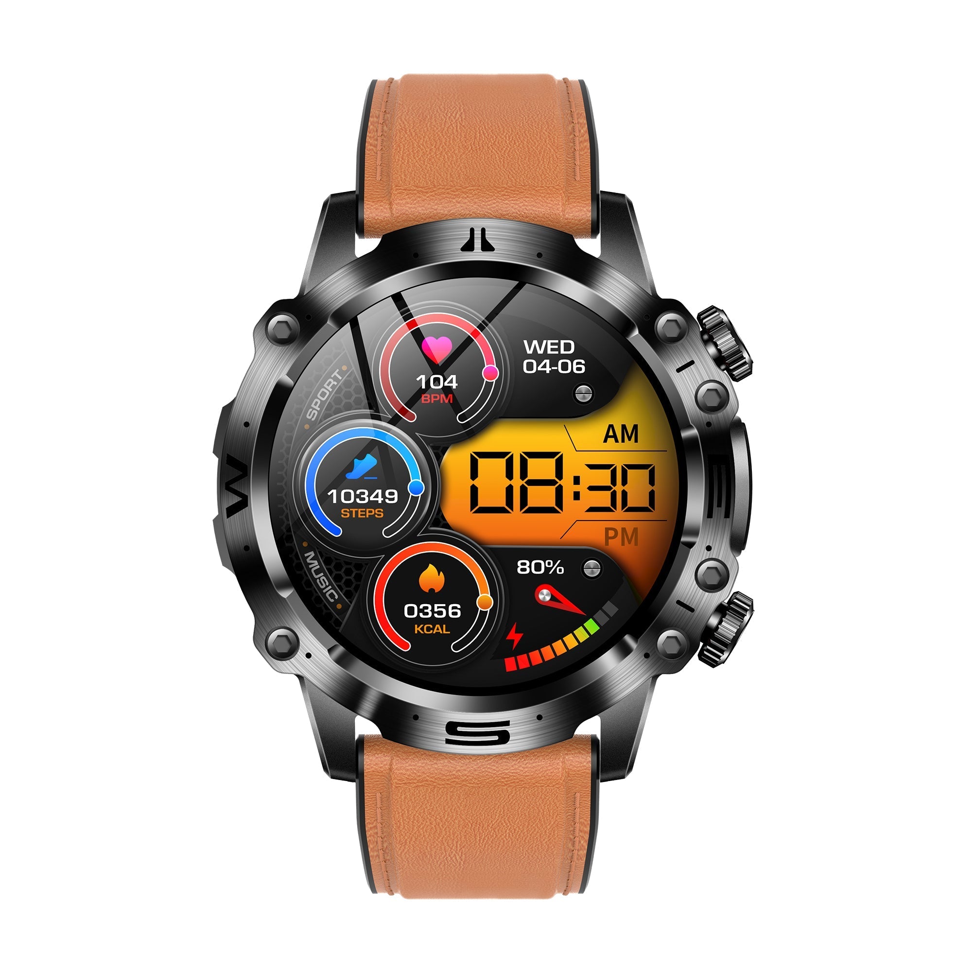 Outdoor ECG Blut Sauerstoff Druck Blut Zusammensetzung Analyse Sportliche Smart Watch
