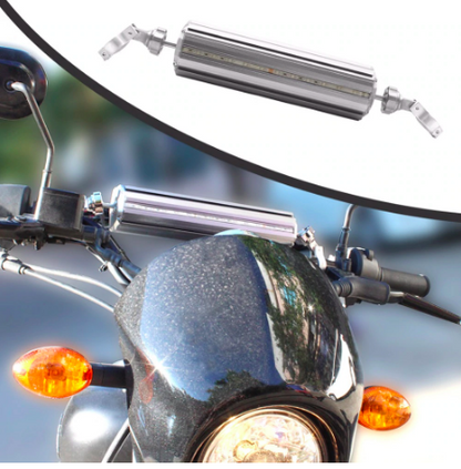 Wasserdichte Bluetooth-Motorradlautsprecher – Lenkerlautsprecher mit USB, TF, LED &amp; App-Steuerung
