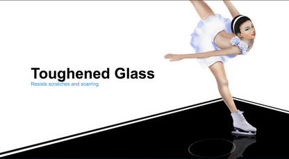 Smart Touch-Lichtschalter mit Dimmfunktion, Glasoberfläche &amp; Fernbedienung – Feuchtigkeitsfest &amp; LED-Hintergrundbeleuchtung