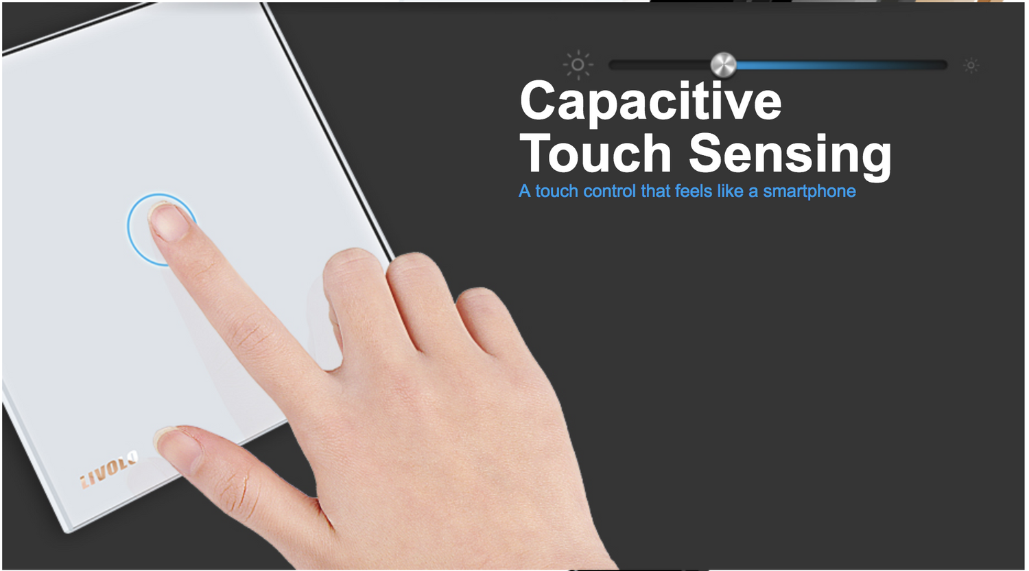 Smart Touch-Lichtschalter mit Dimmfunktion, Glasoberfläche &amp; Fernbedienung – Feuchtigkeitsfest &amp; LED-Hintergrundbeleuchtung