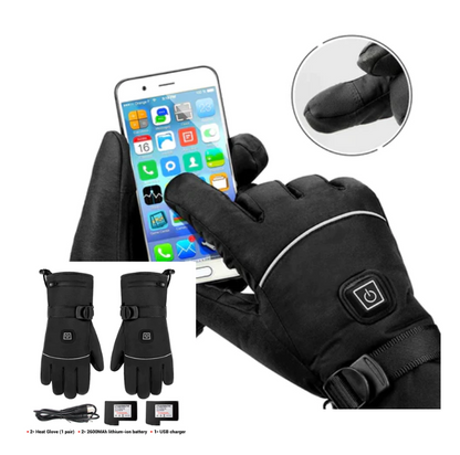 WarmTech - Wiederaufladbare Heizhandschuhe
