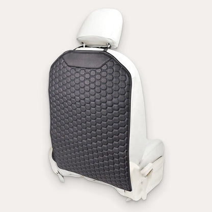 Wasserdichter Autositz-Rückenschutz 60x40 cm – Abwaschbarer Schonbezug mit rutschfester Rückseite für Familien &amp; Vielfahrer