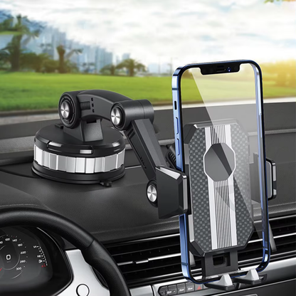Handyhalter für Auto | Starker Saugfuß und 360° Rotation