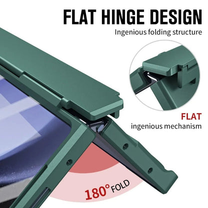 Scharnierschutz Harte PC-Telefonhülle mit Stiftschlitz und Stiftscharnierhalterung für Samsung Galaxy Z Fold 5