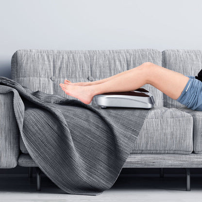 Shiatsu Fuß- &amp; Wadenmassagegerät mit Wärme – 18 Knetrollen