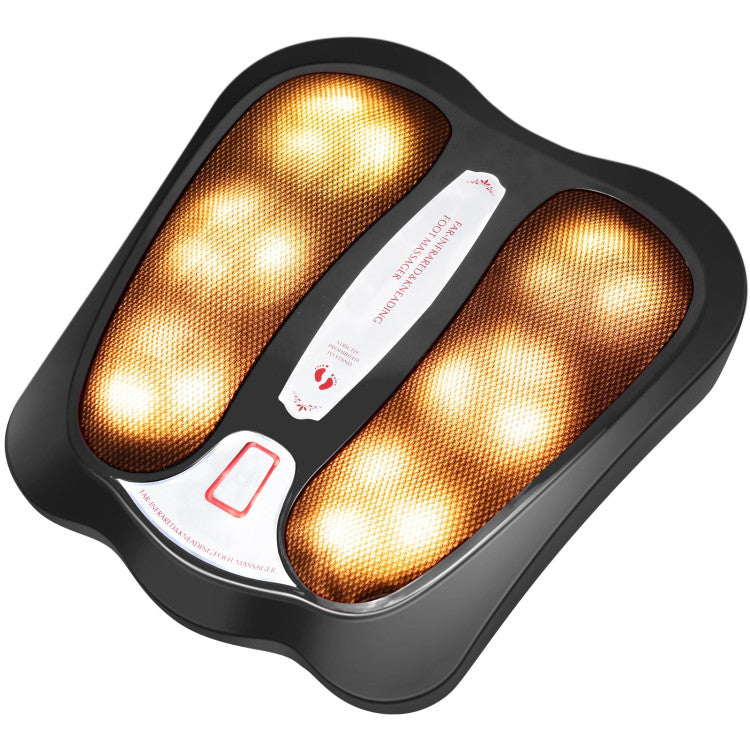 Shiatsu Fuß- &amp; Wadenmassagegerät mit Wärme – 18 Knetrollen