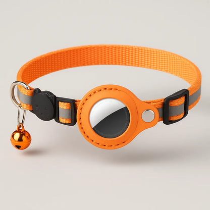 FreiheitsSafe – GPS Katzenhalsband mit AirTag Halter