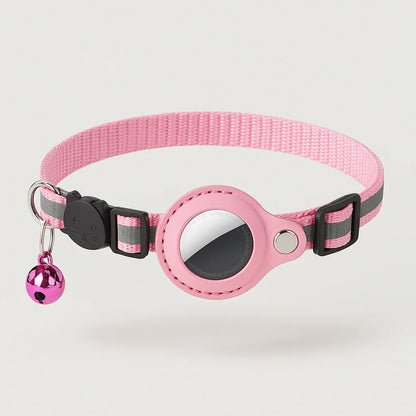 FreiheitsSafe – GPS Katzenhalsband mit AirTag Halter