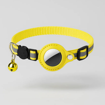 FreiheitsSafe – GPS Katzenhalsband mit AirTag Halter