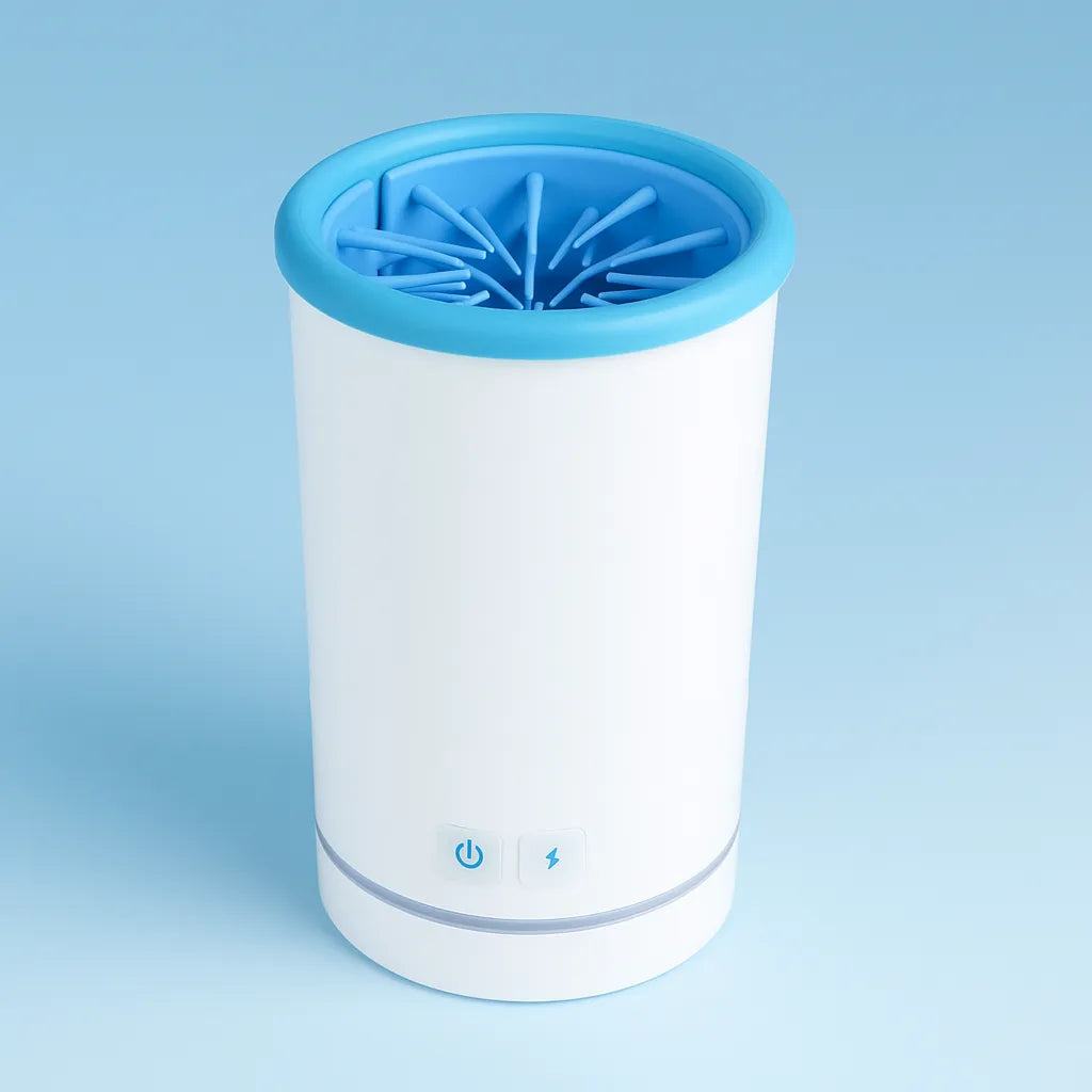 Elektrischer Pfotenreiniger für Hunde &amp; Katzen | Saubere Pfoten leicht gemacht