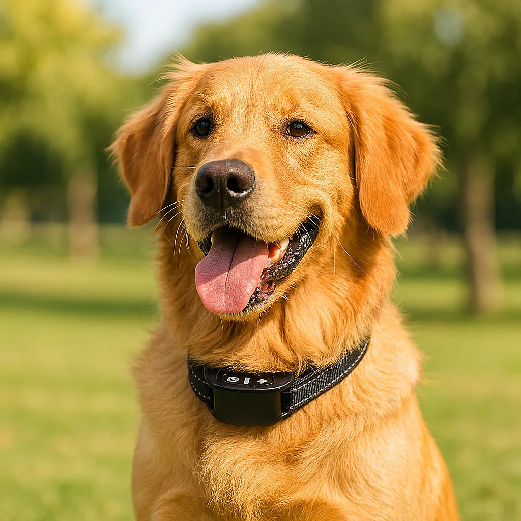 Anti Bell Halsband für Hunde ohne Strom mit Vibration