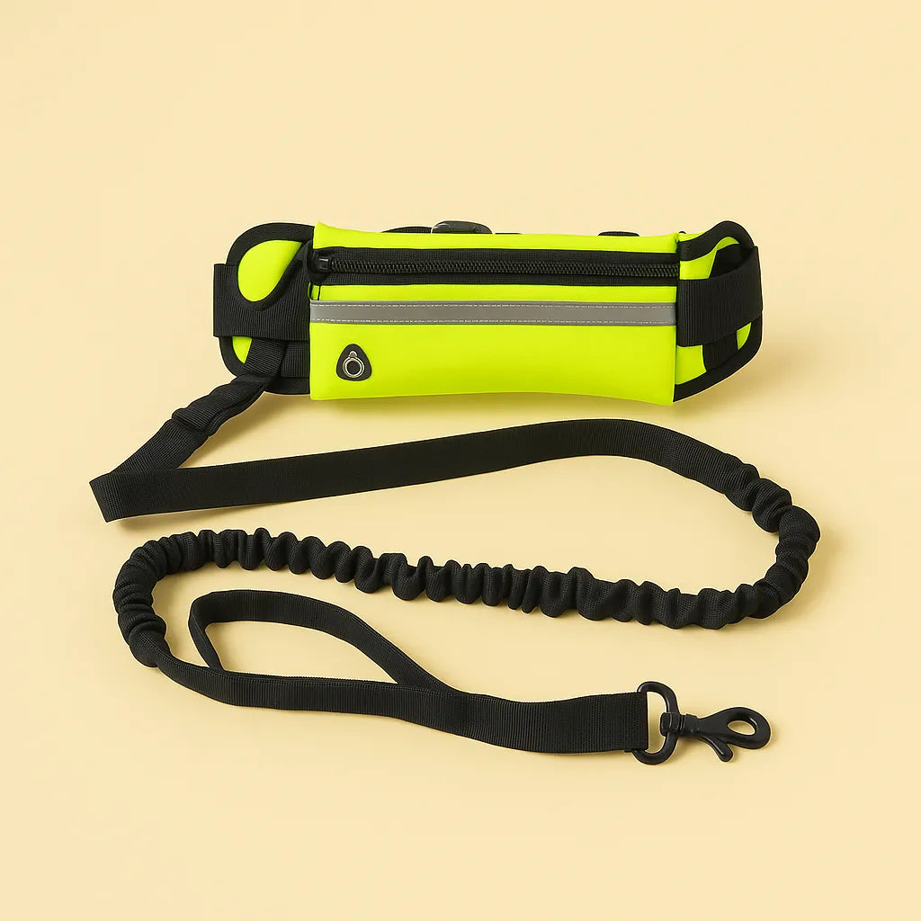 Freihändige Hundeleine mit Bauchgurt | Joggen, Wandern &amp; Spazieren