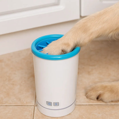 Elektrischer Pfotenreiniger für Hunde &amp; Katzen | Saubere Pfoten leicht gemacht