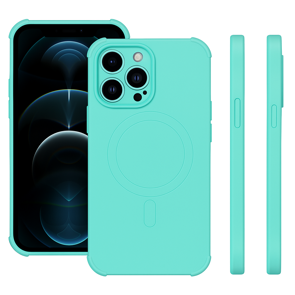 Robuste Impact Armor Magsafe kabelloses Ladeetui für iPhone