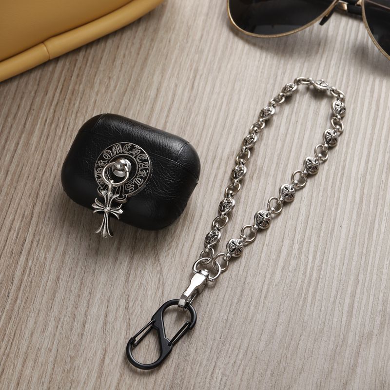 Von Chrome Hearts inspirierte AirPod-Hülle aus Leder für AirPod