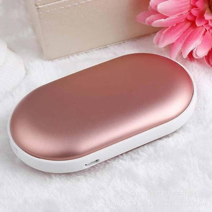 Wiederaufladbare Handwärmer mit Powerbank für kalte Tage
